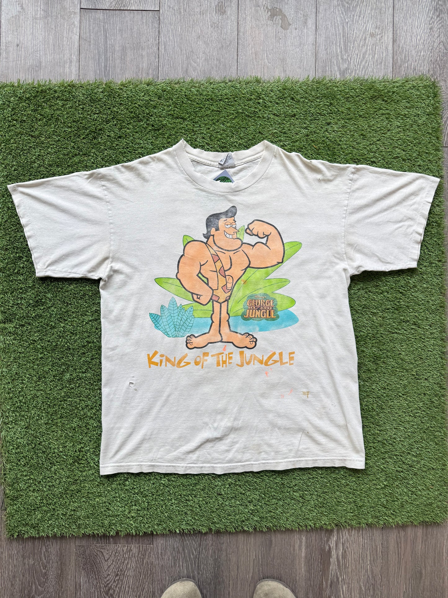 Vintage George of the Jungle 23.5x29