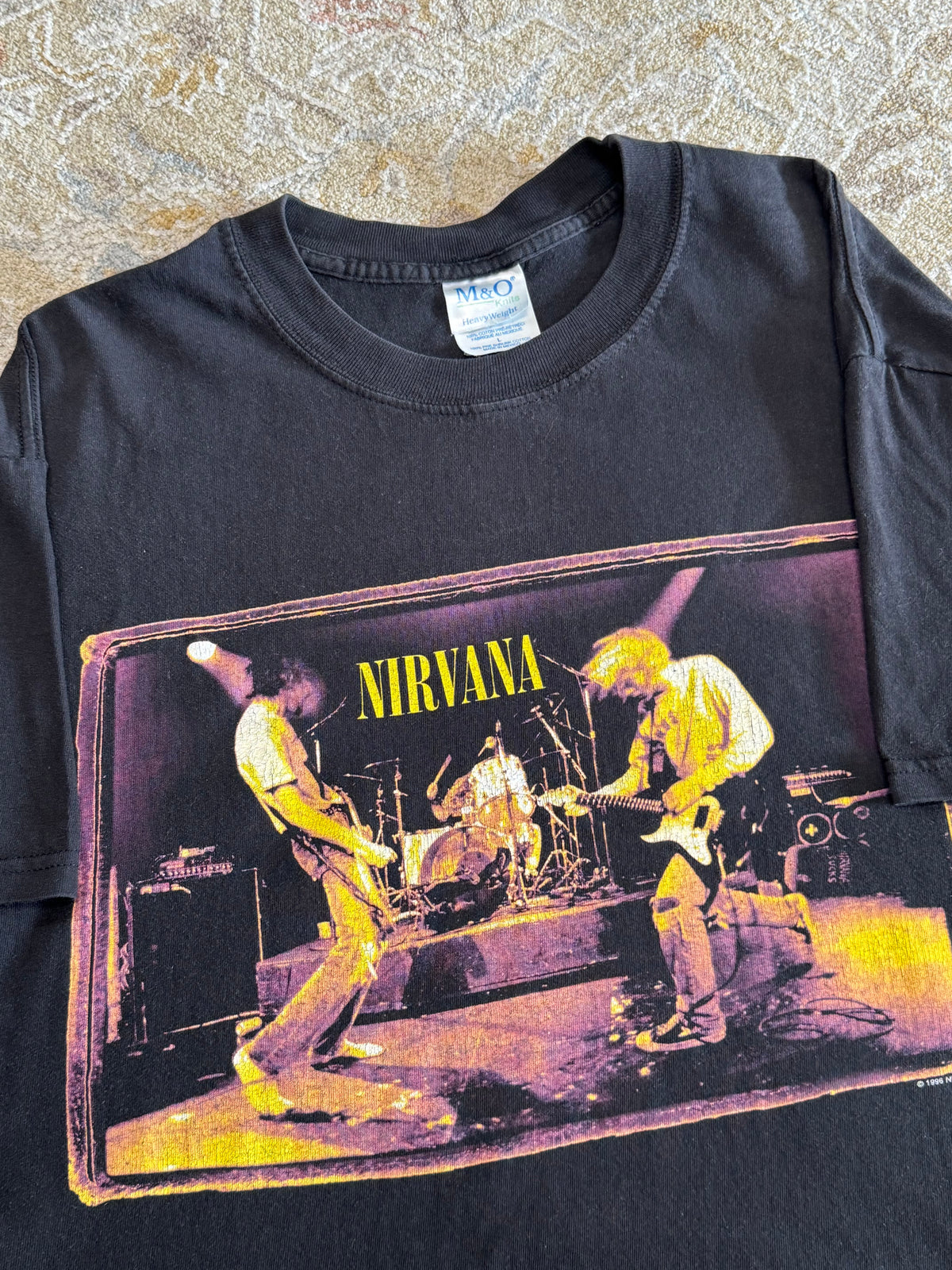 1996 Nirvana Muddy Banks T-Shirt Vintage Large