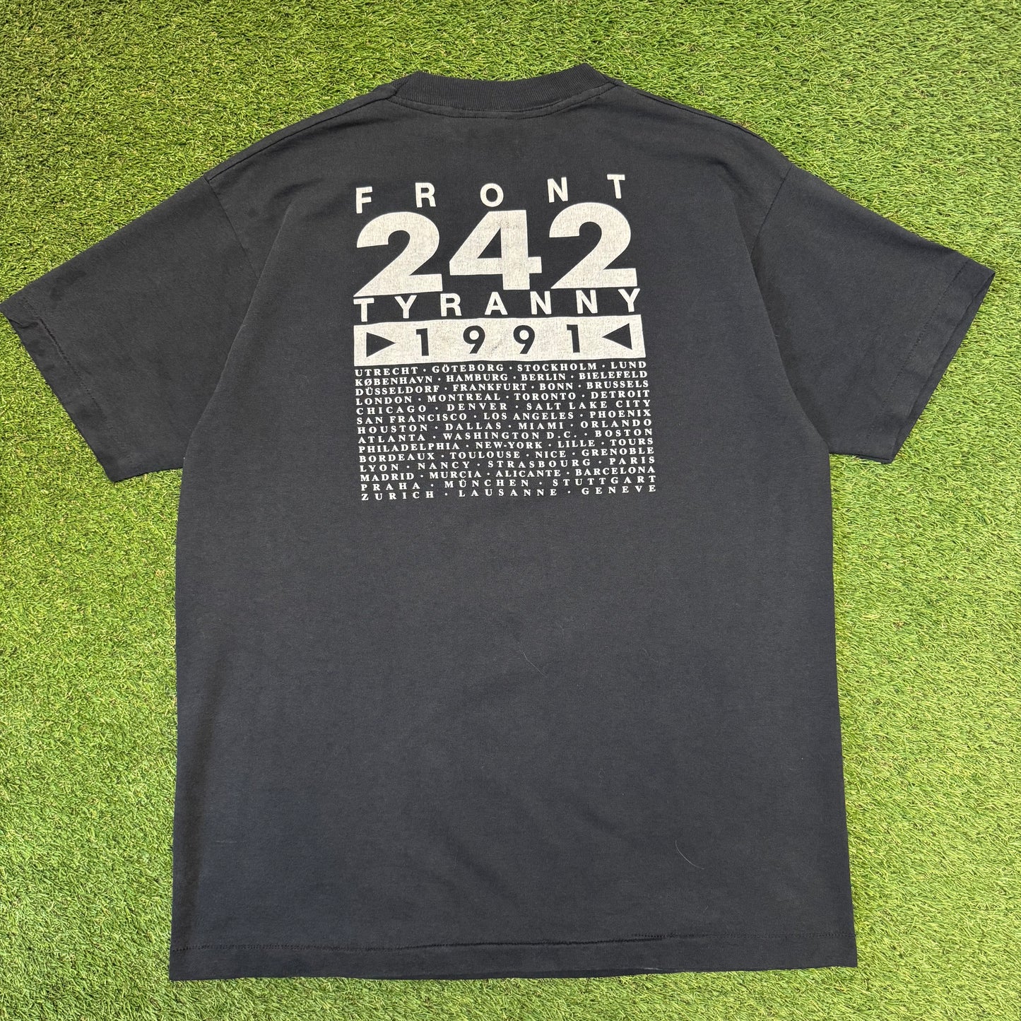 1991 Front 242 T-Shirt XL
