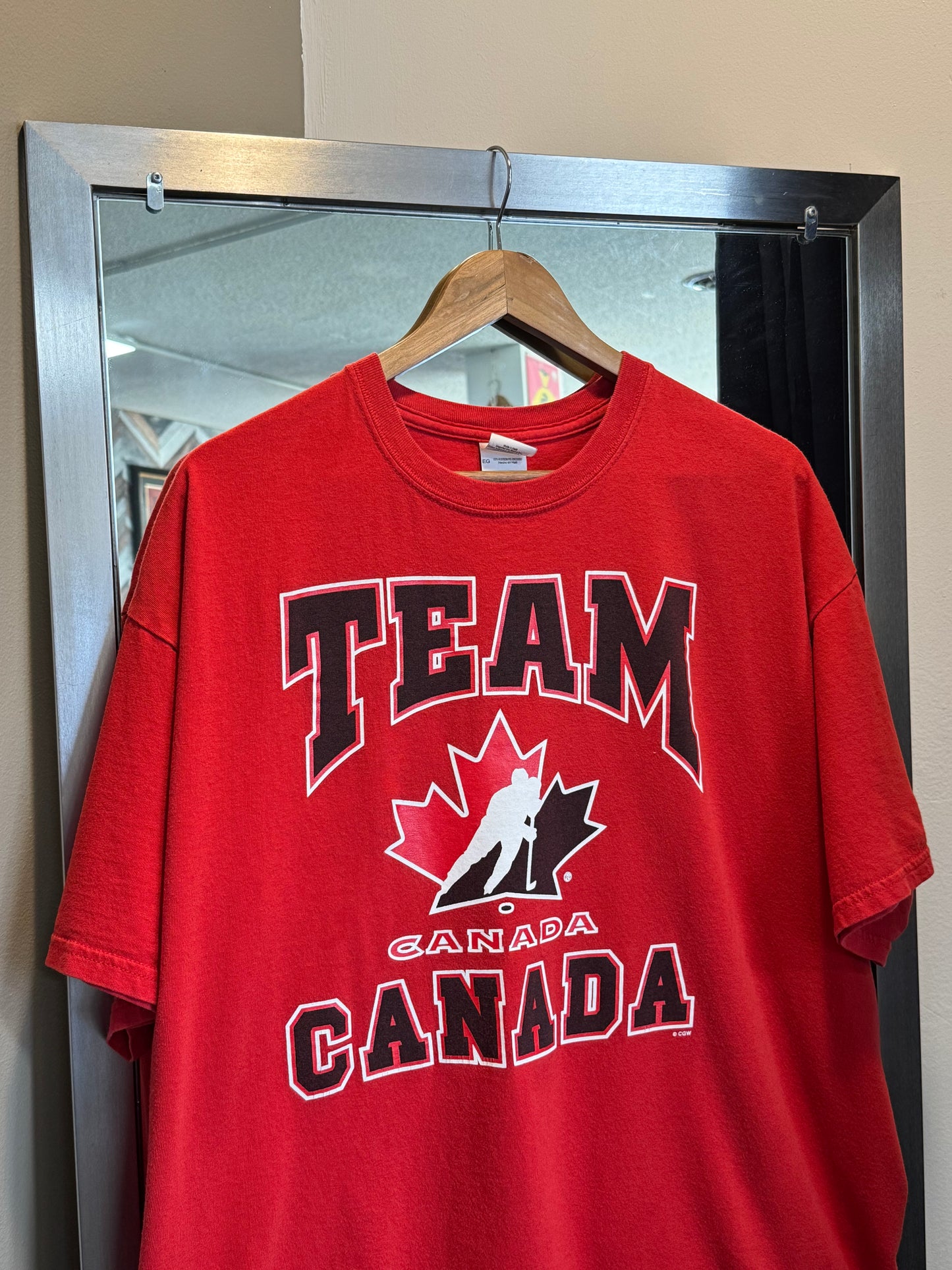 Vintage Team Canada Hockey T-Shirt XL