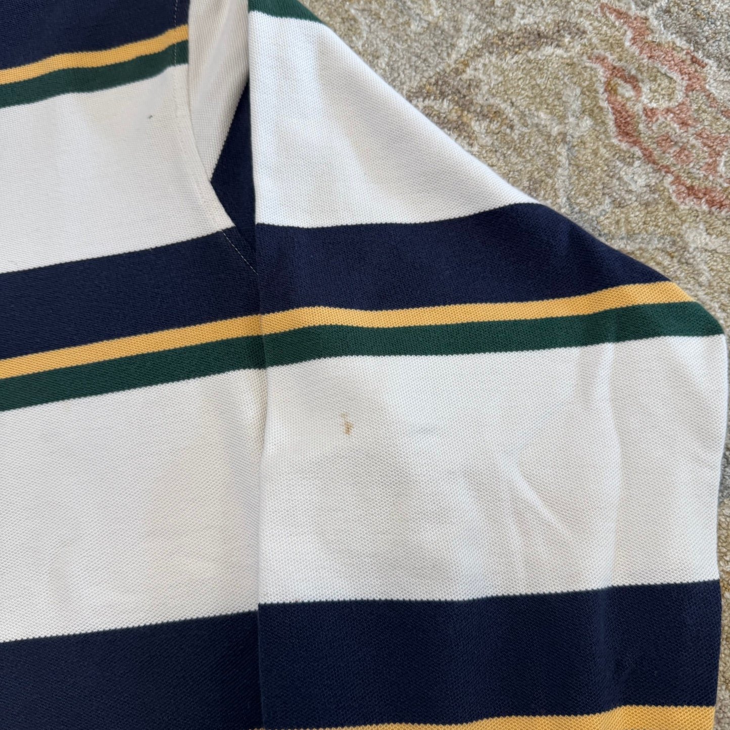 Long Sleeve Rugby Polo Shirt XL