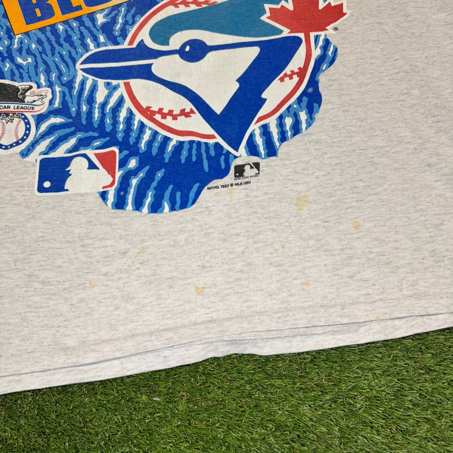 ‘93 Toronto Blue Jays T-Shirt 25.5x28 XL