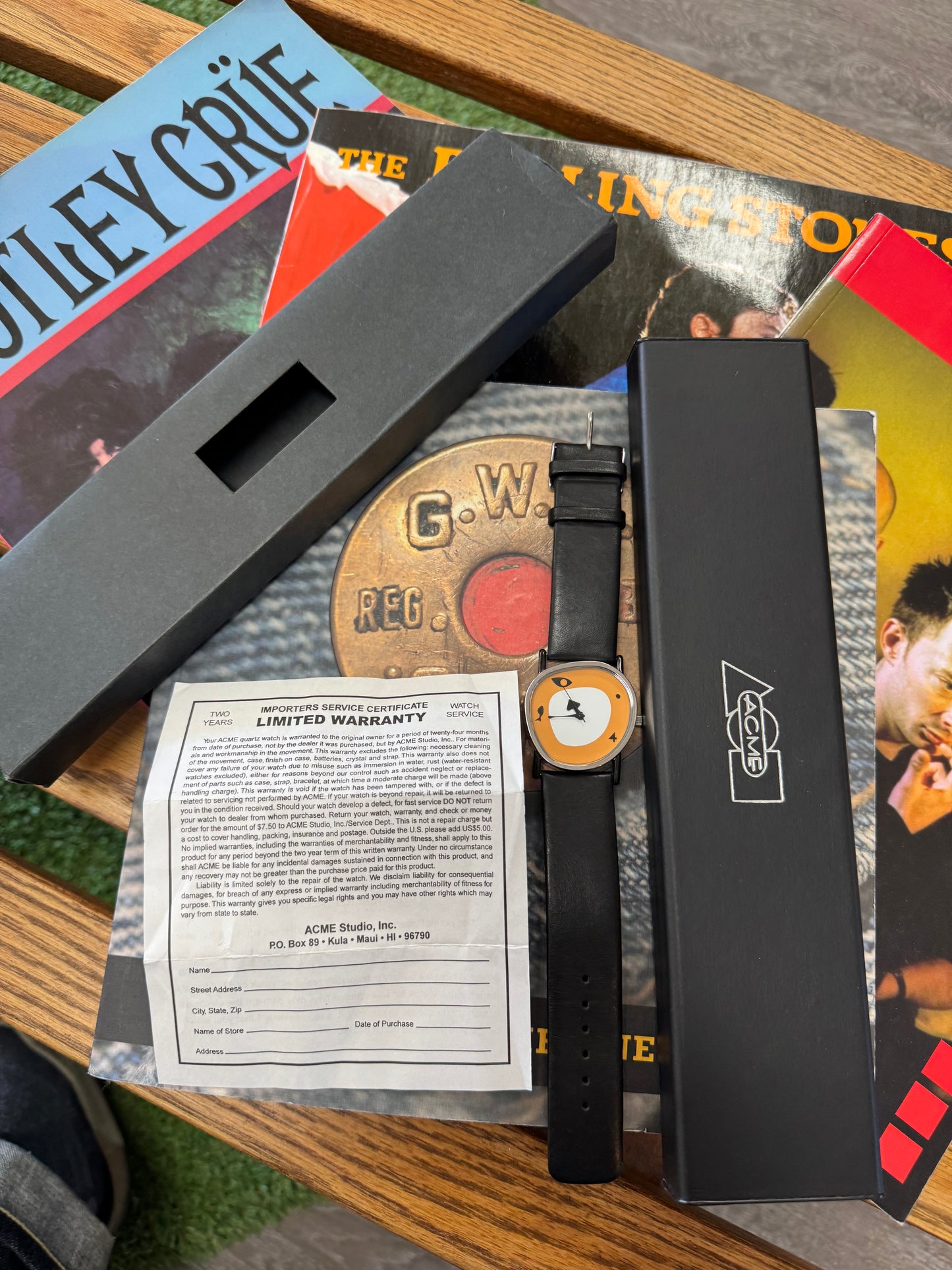 Acme Studios Eames ‘Collage Watch’ New