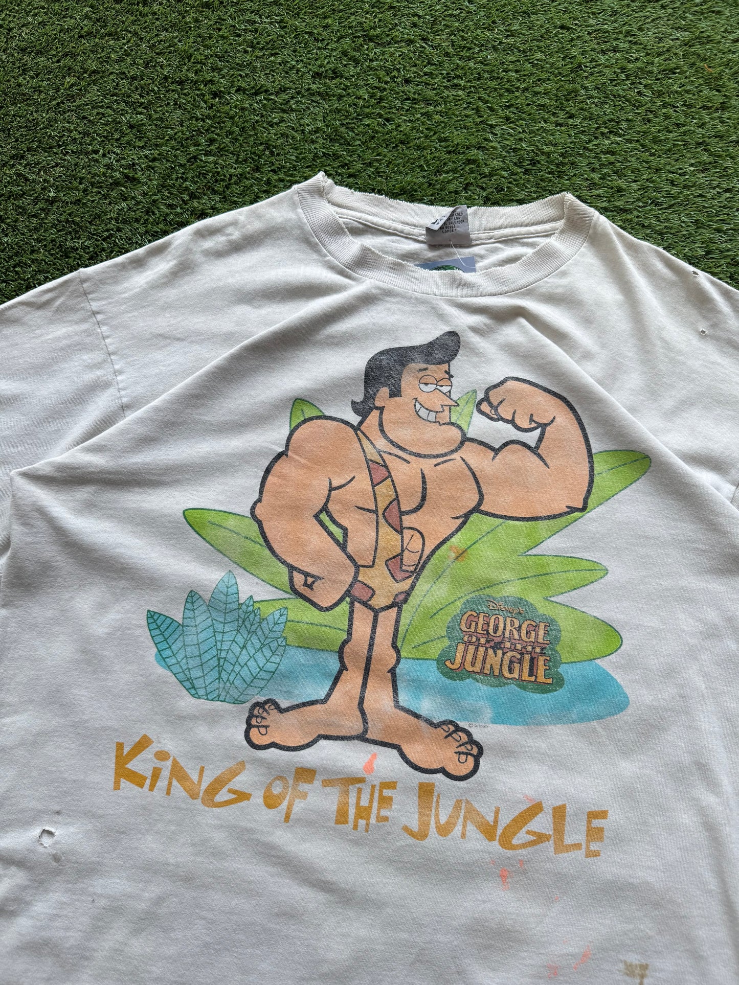 Vintage George of the Jungle 23.5x29