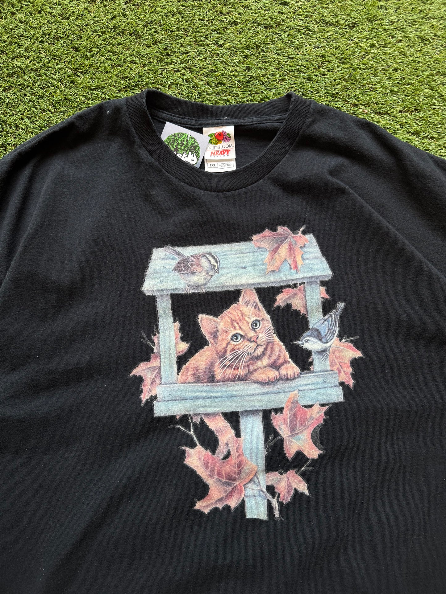 90’s Cat T-Shirt XXL
