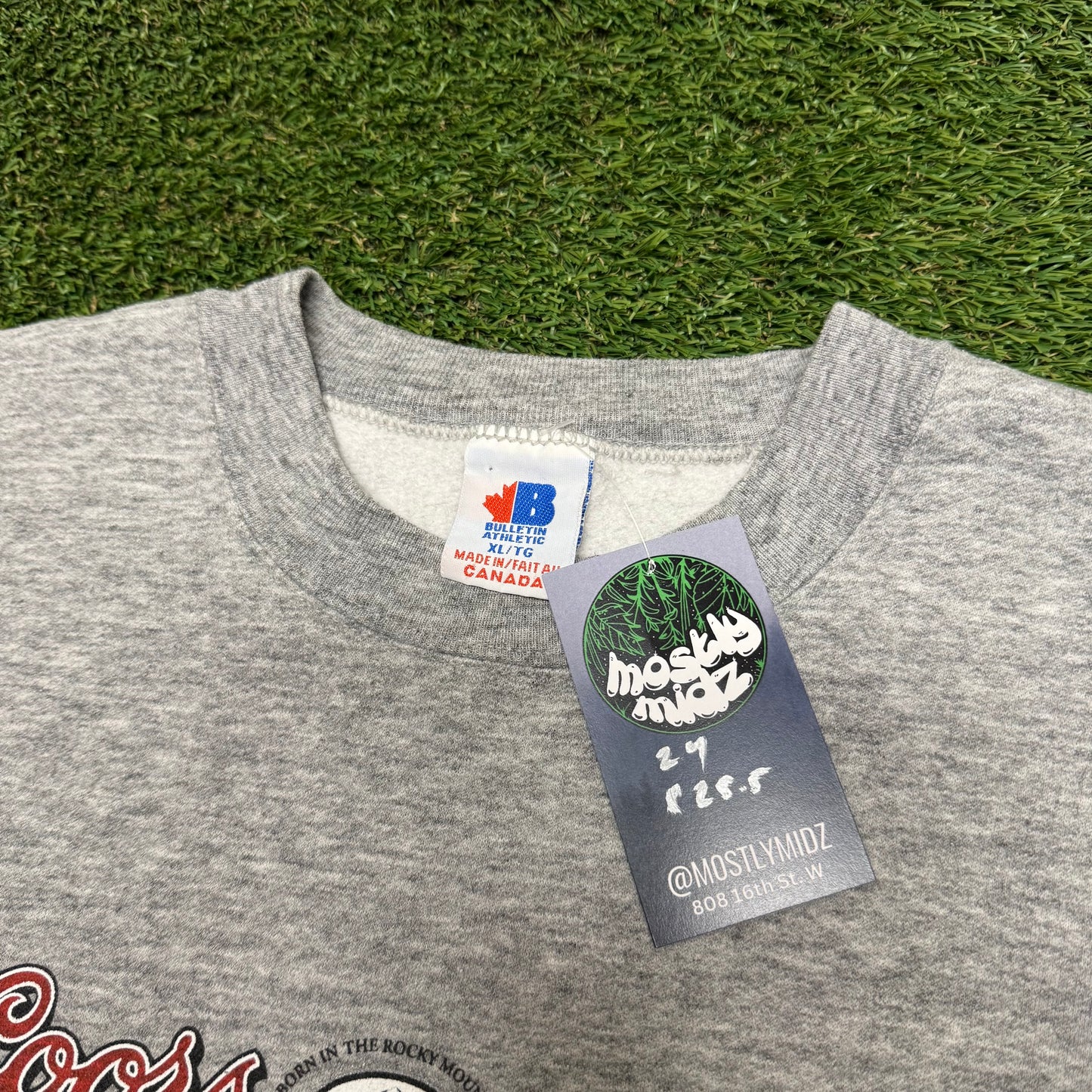 Vintage Coors Light Sweatshirt XL