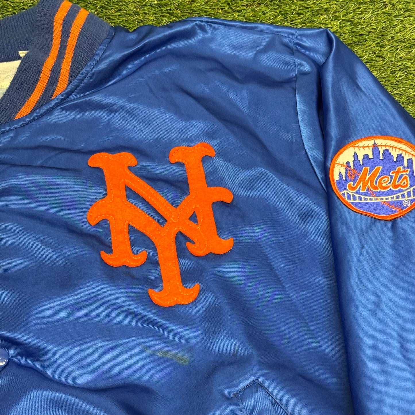 New York Mets Satin Jacket XL