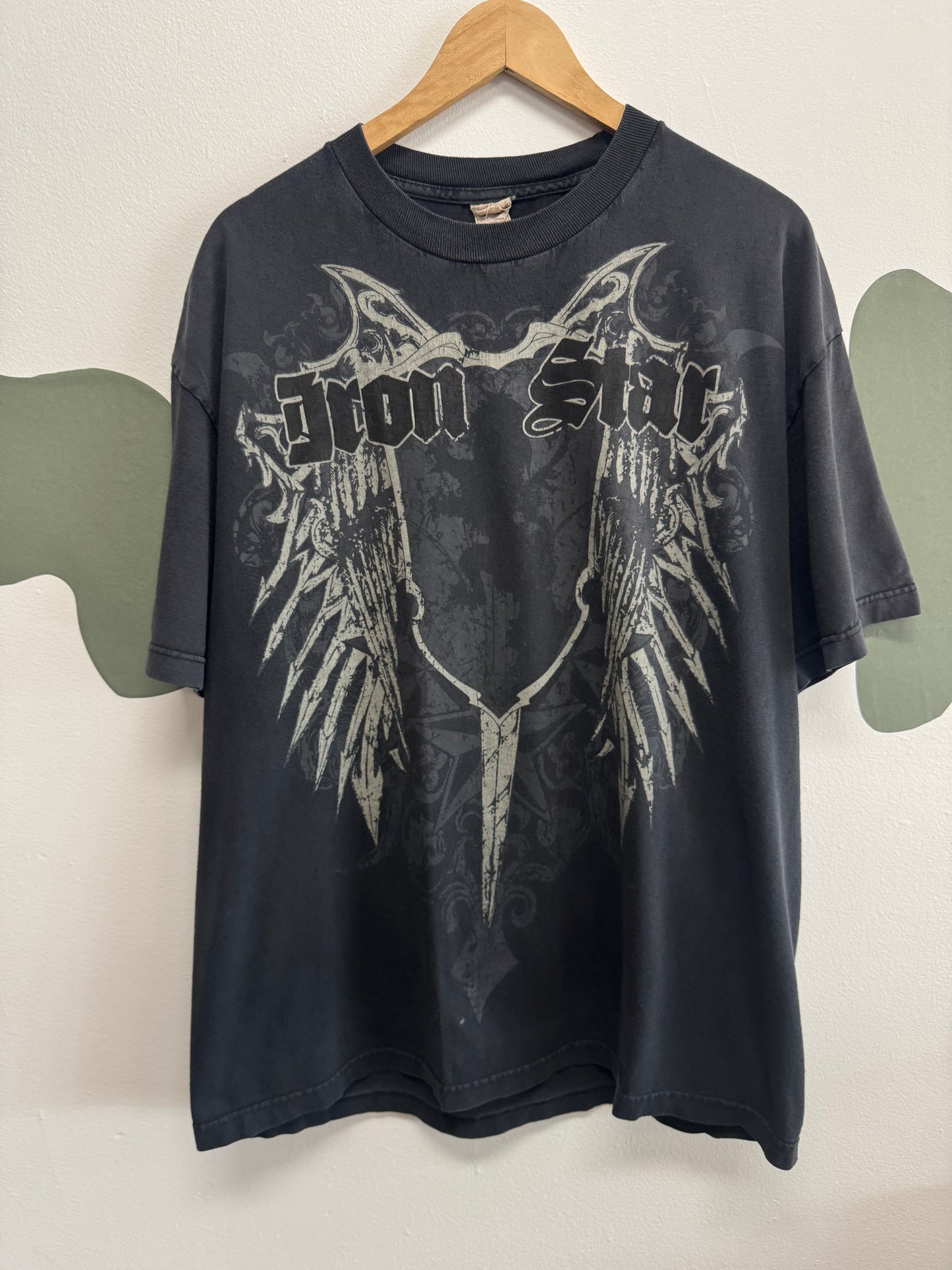 Y2K Iron Star T-Shirt XL