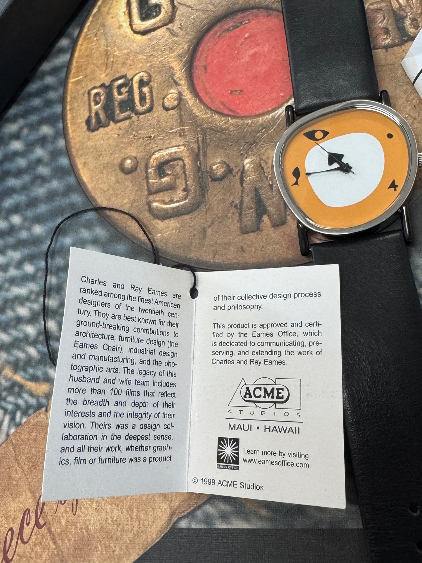 Acme Studios Eames ‘Collage Watch’ New