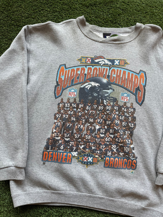 90’s Denver Broncos Super Bowl Sweater 24.5x28.5