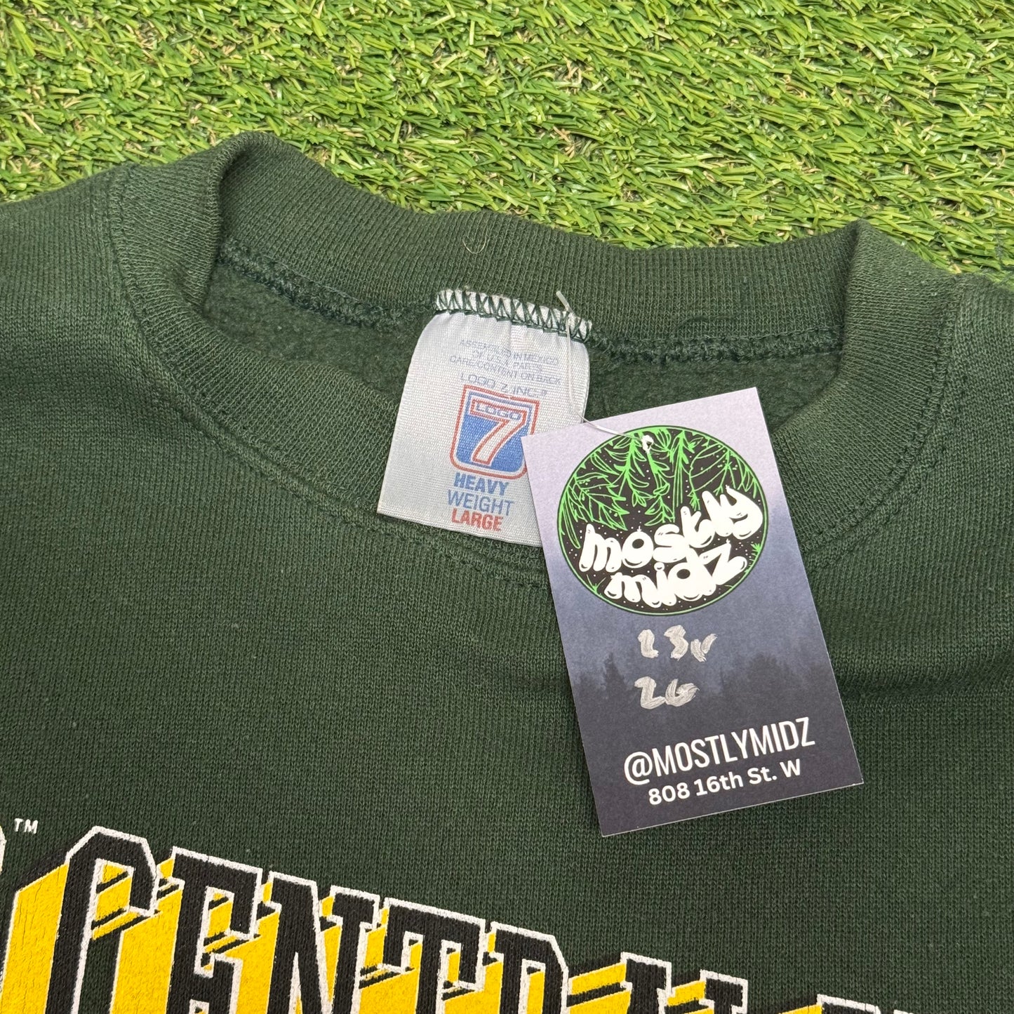 1997 Green Bay Packers Sweatshirt 23x26 L