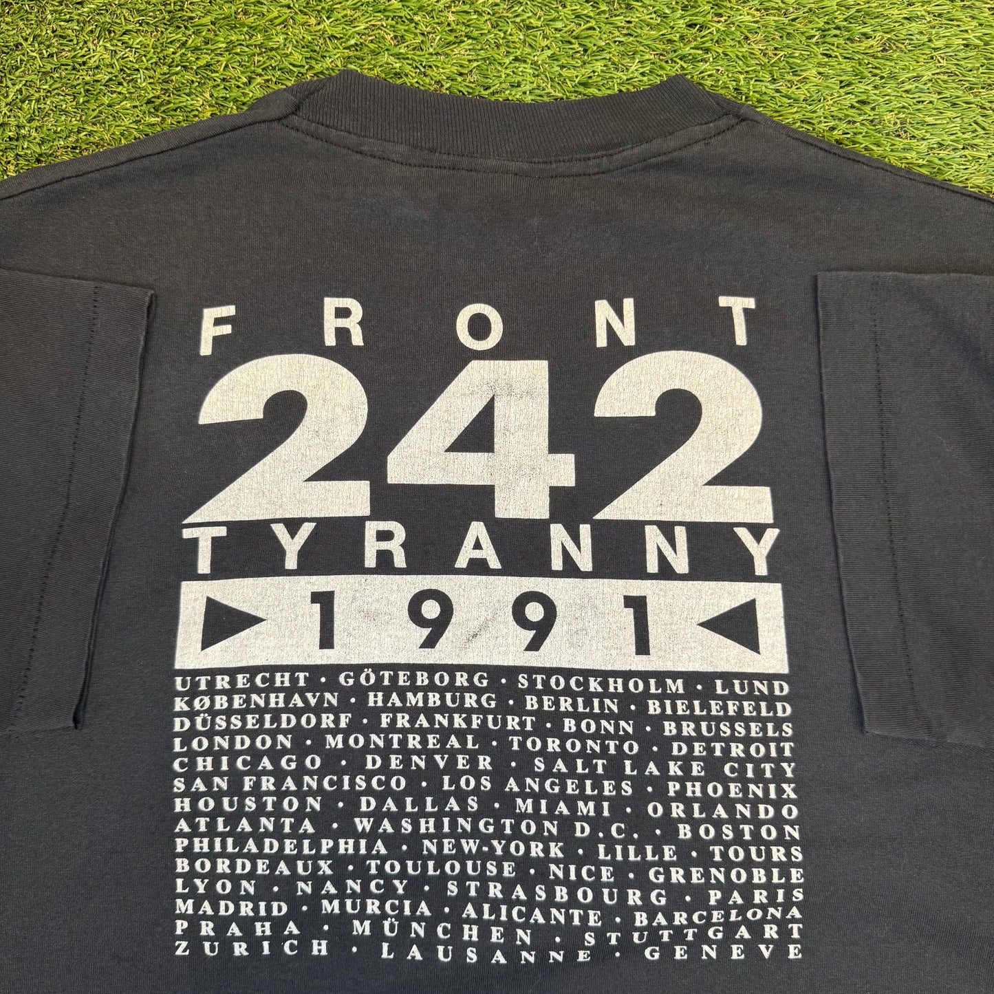 1991 Front 242 T-Shirt XL