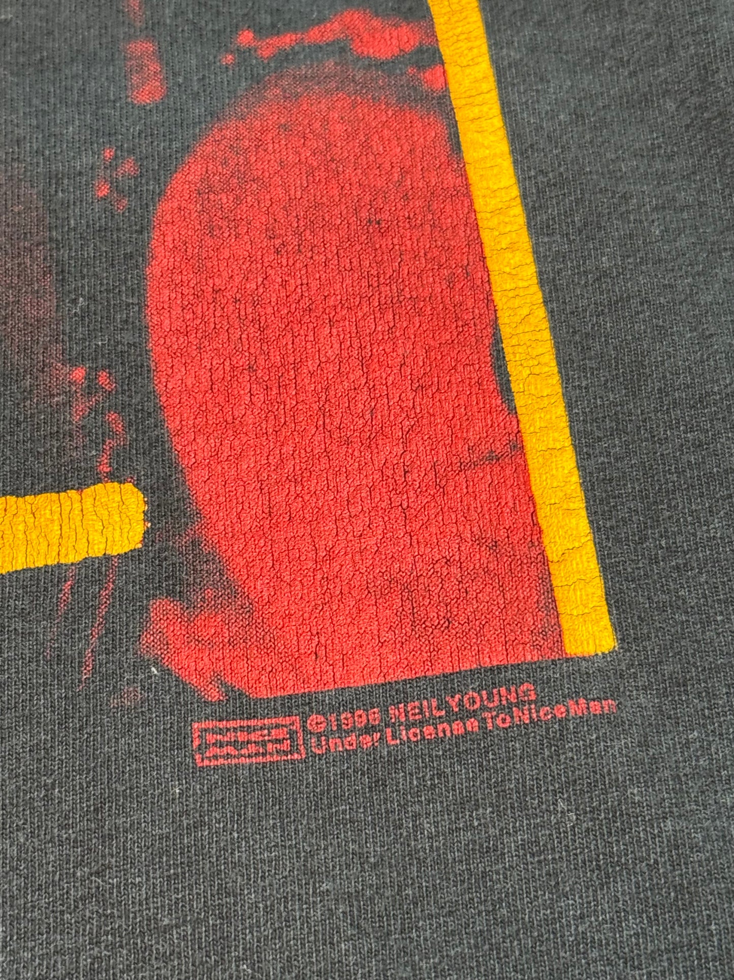 Neil Young & Crazy Horse Vintage Shirt 1996 XL