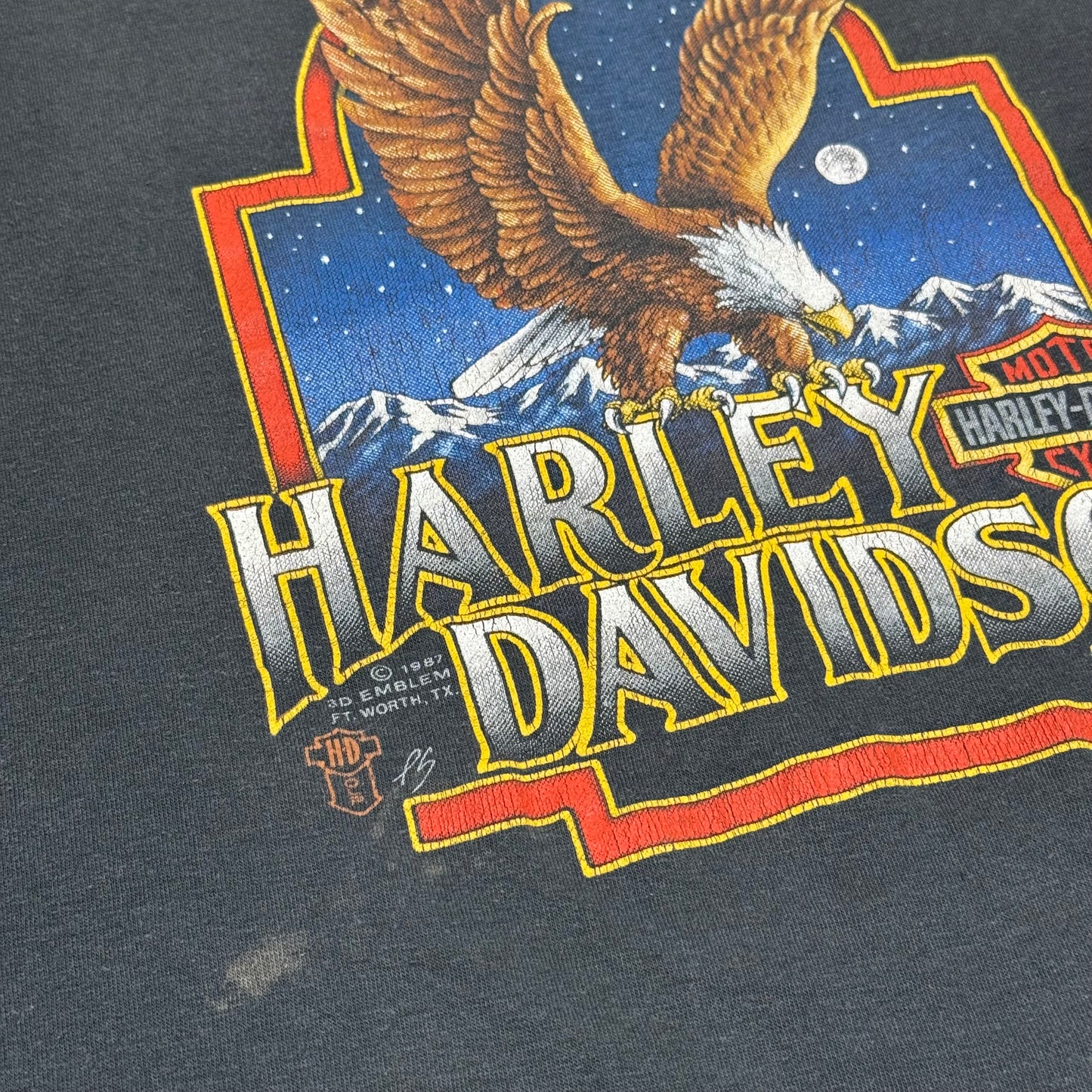 ‘87 Harley Davidson 3D Emblem 22x27.5