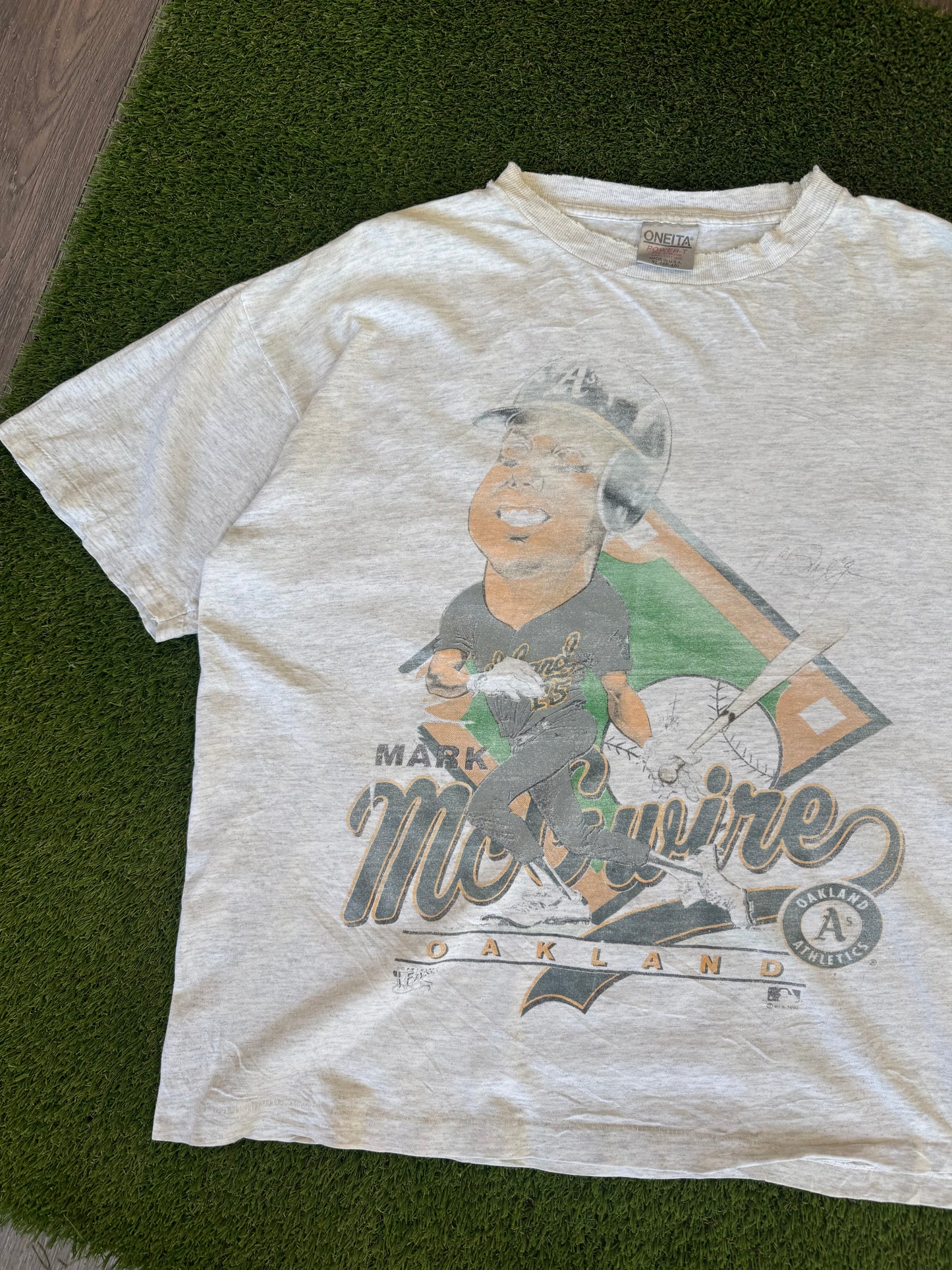 90’s Mark McGuire Oakland Athletics XL