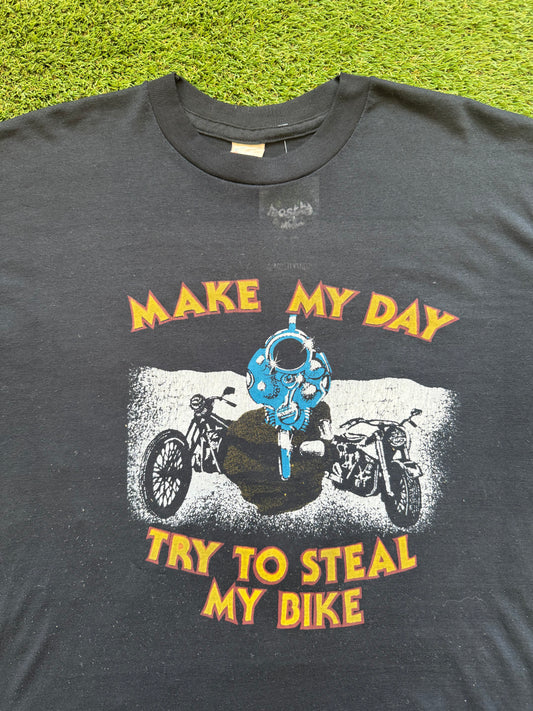 80’s Steal My Bike T-Shirt 22x30 XL