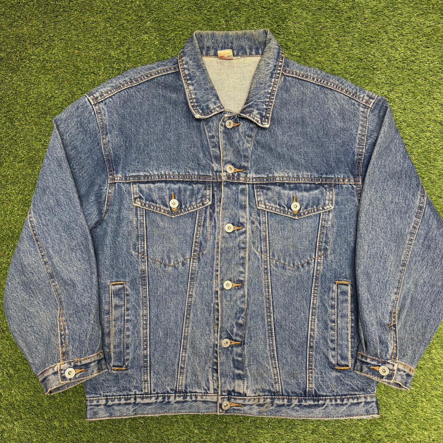Vintage Illegal Jeans Denim Jacket M 25.5x26