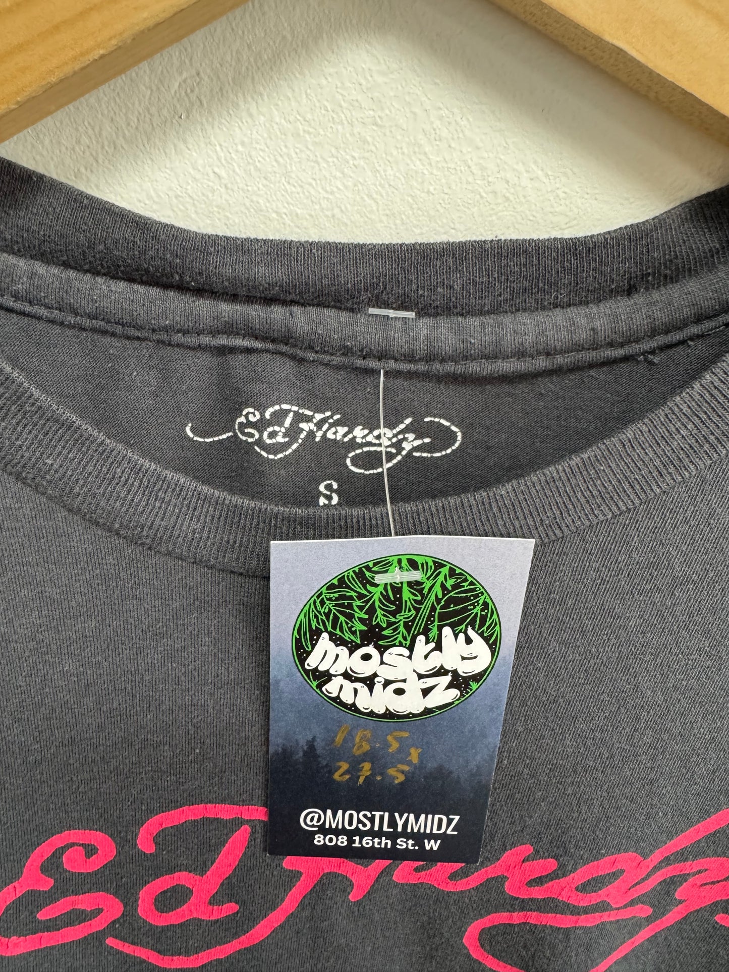 Y2K Ed Hardy T-Shirt Small