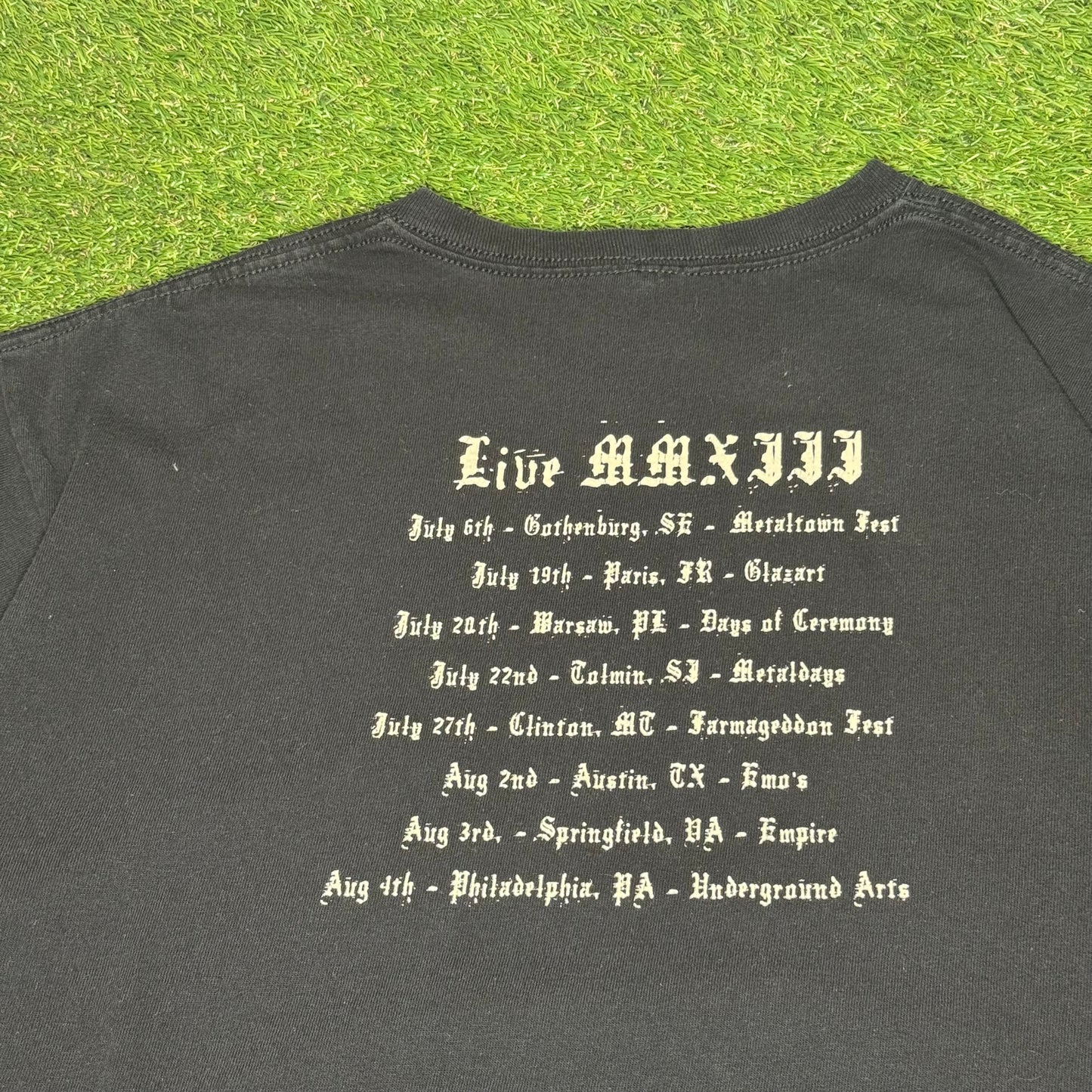 Pentagram Tour T-Shirt 23x27.5 L