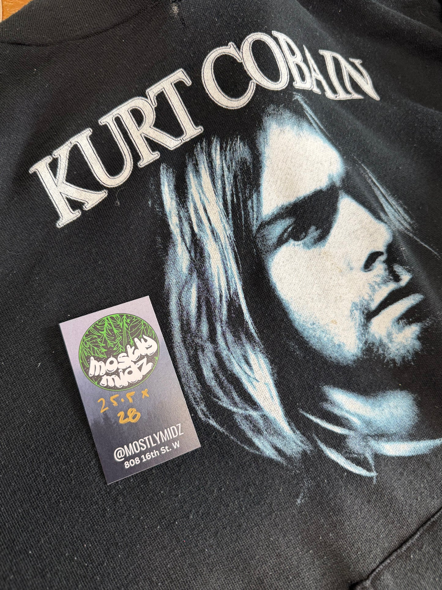 Kurt Cobain Memorial Sweater 25.5x28