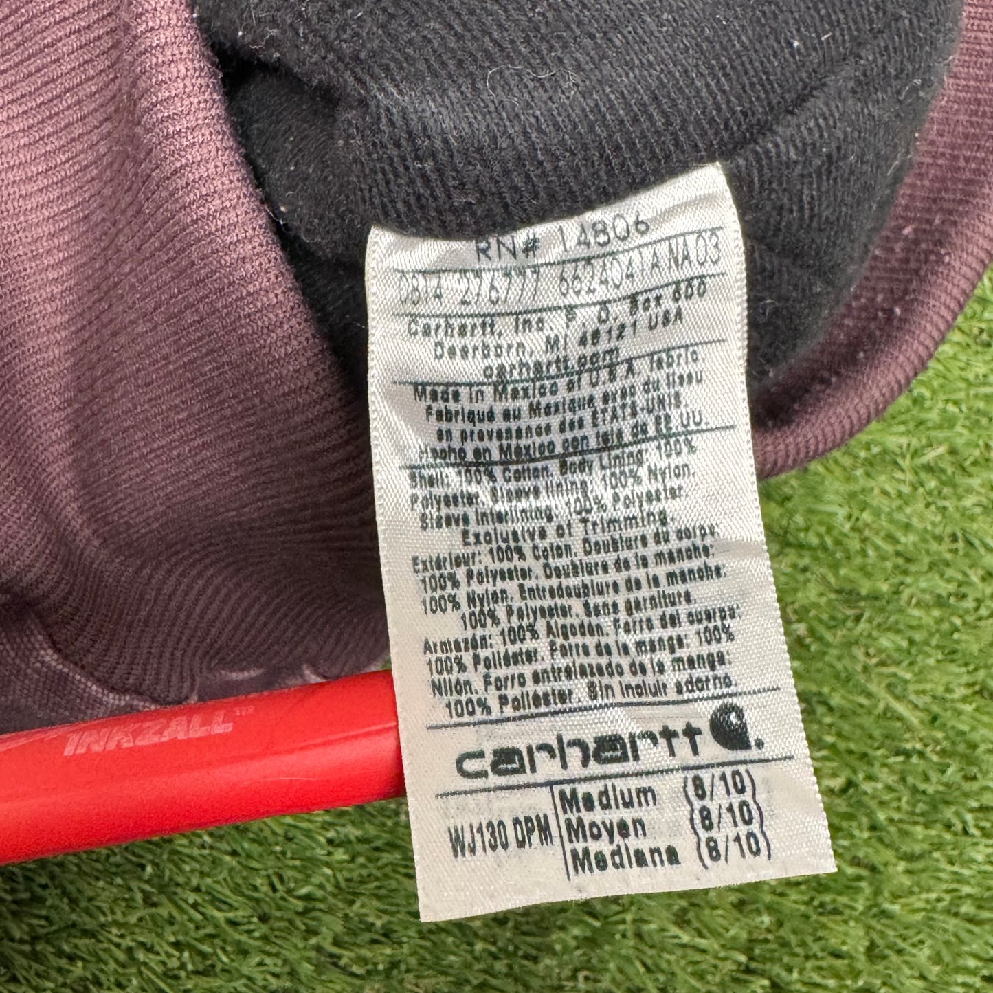 Carhartt Hooded Jacket WJ130 DPM