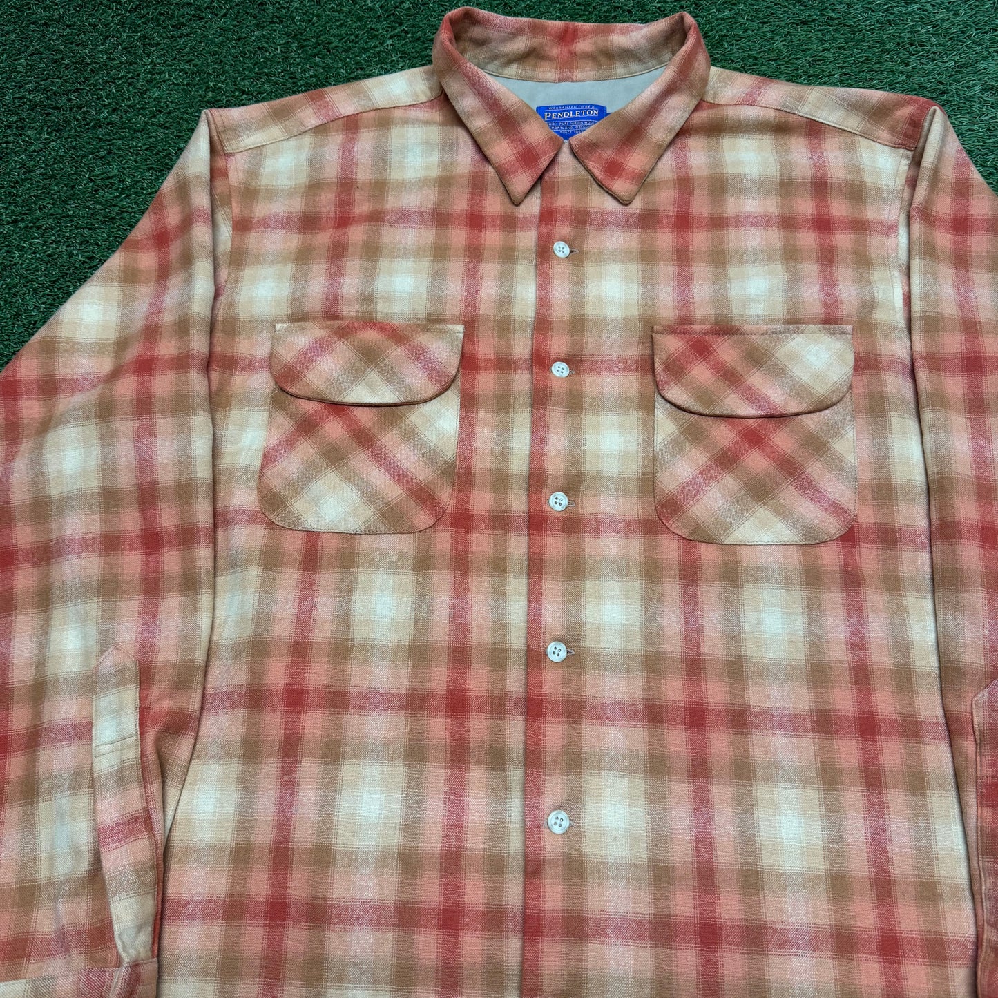 Pendleton Wool Shirt XL Long