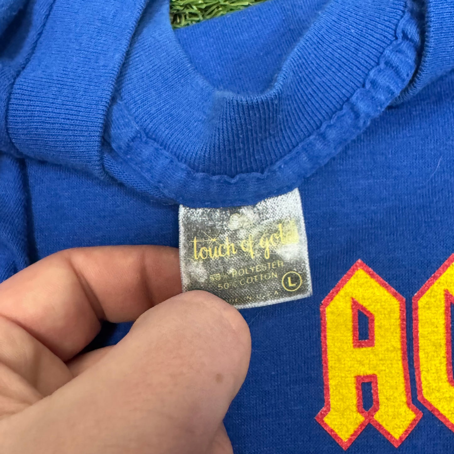 Vintage 1986 AC/DC North America Tour T-Shirt Large