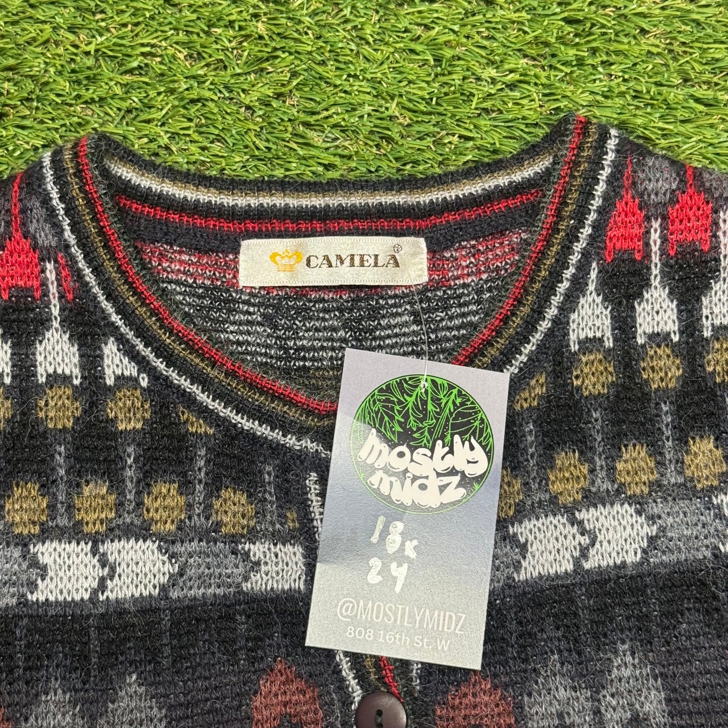 Vintage Camela Vest 18x24 Small