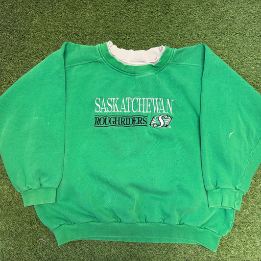 90’s Saskatchewan RoughRiders Sweatshirt