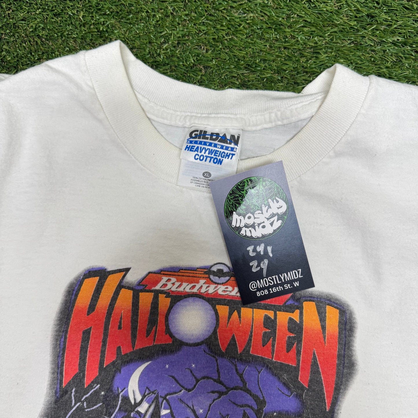 1997 Budweiser Halloween XL 24x29