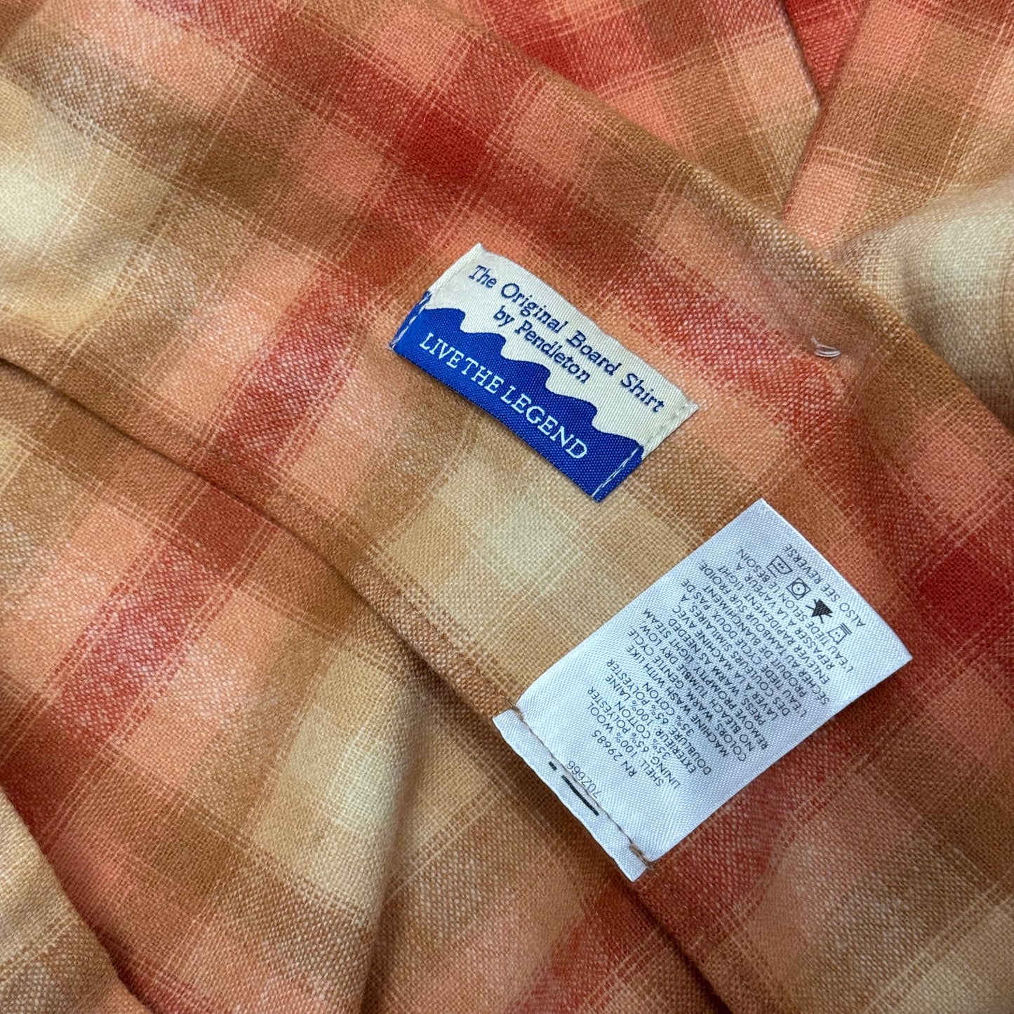 Pendleton Wool Shirt XL Long