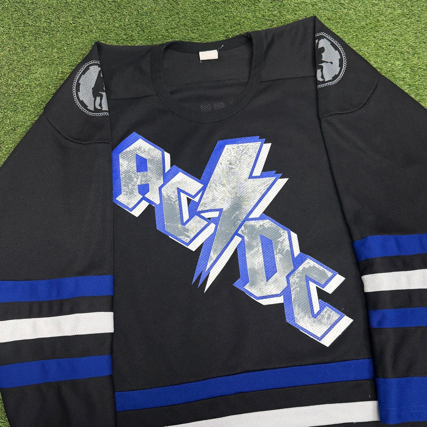 AC/DC Black Ice Hockey Jersey