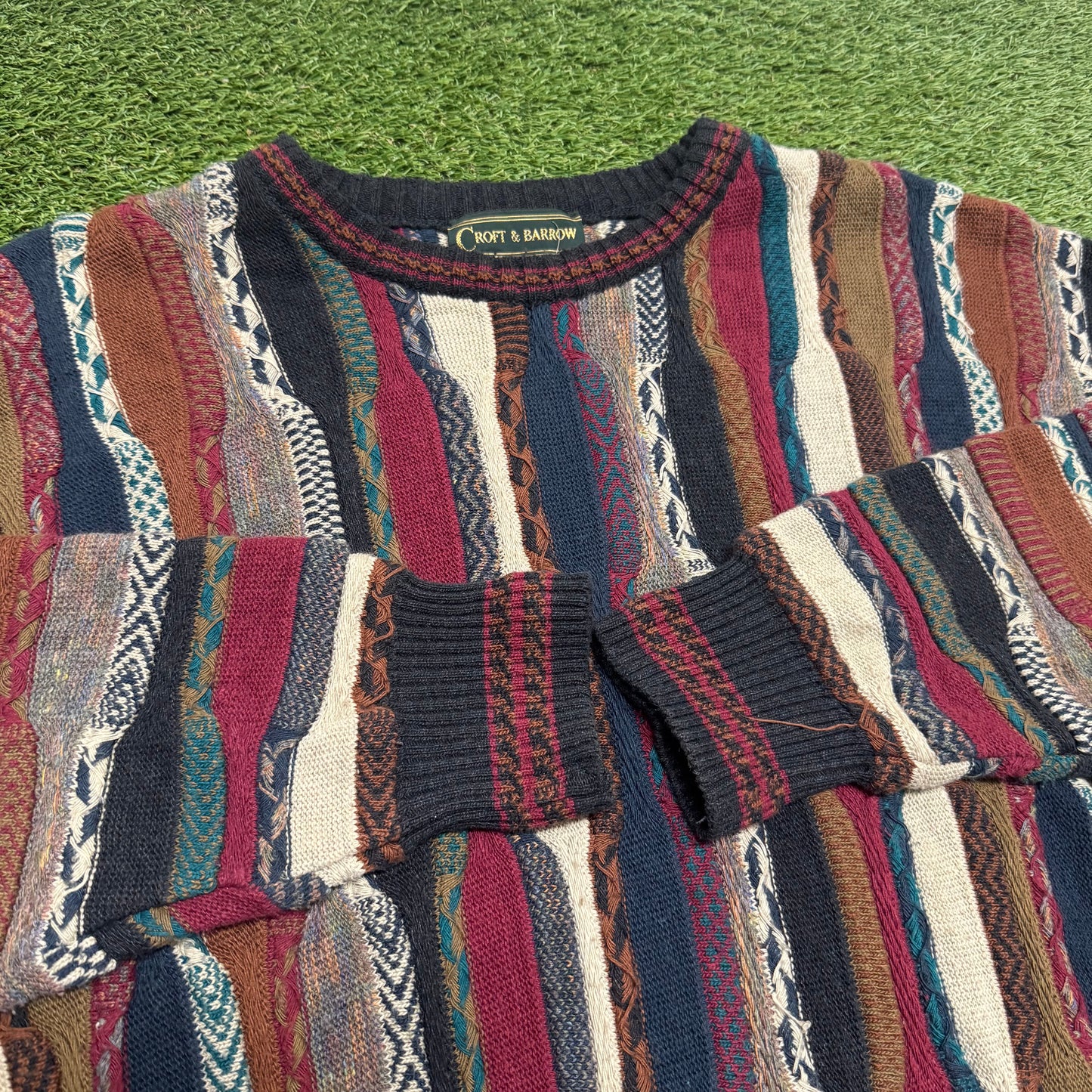 3D Knit Sweater 24x27 Large