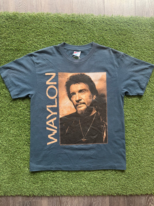 90’s Waylon Jenning T-Shirt Large