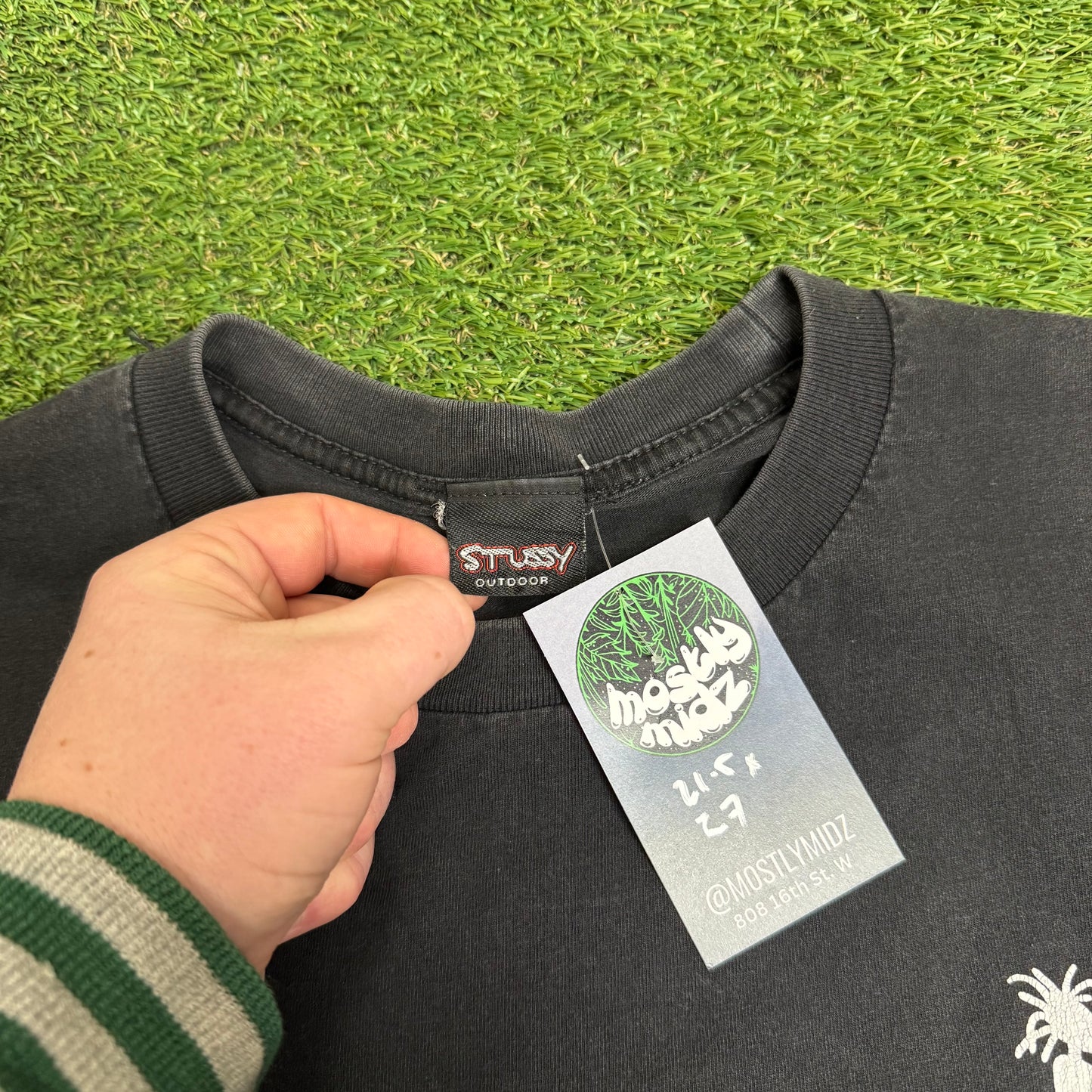 Vintage Stussy Stickman Jazz T-Shirt Large