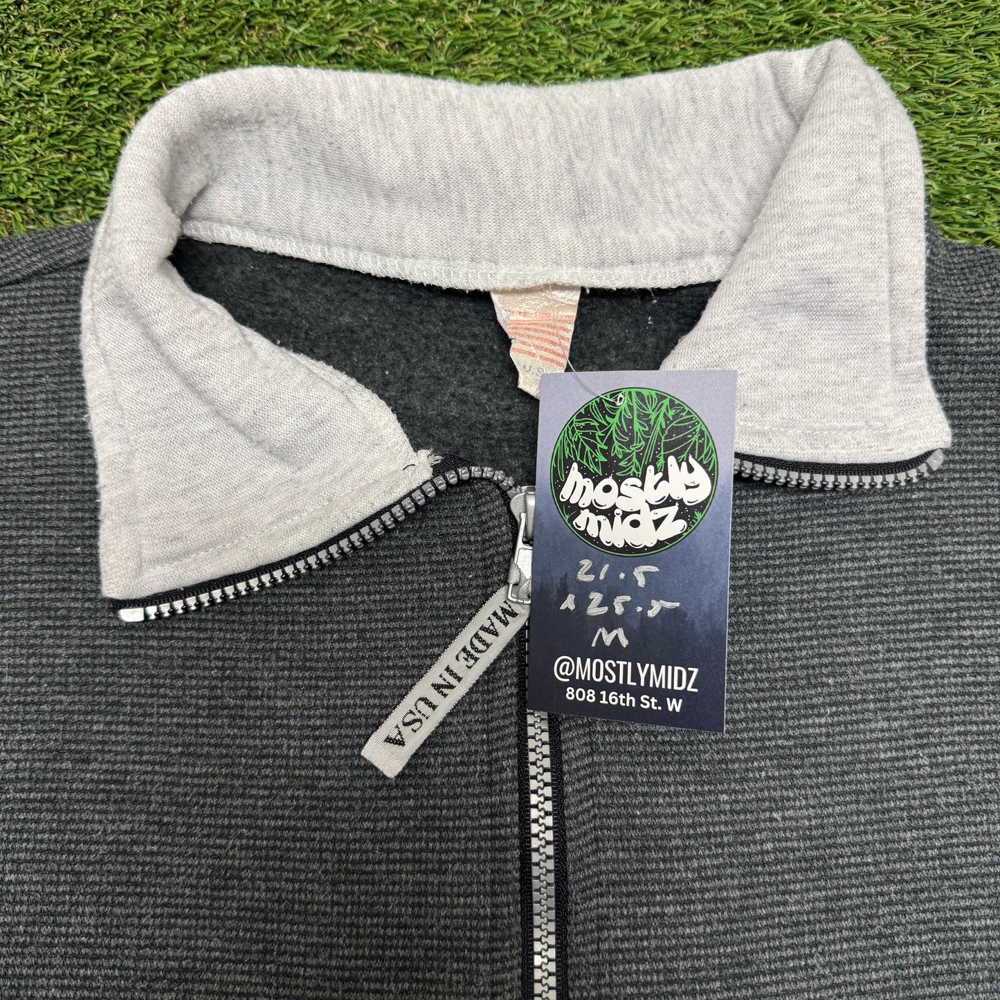 Vintage Alaska Quarter Zip Medium