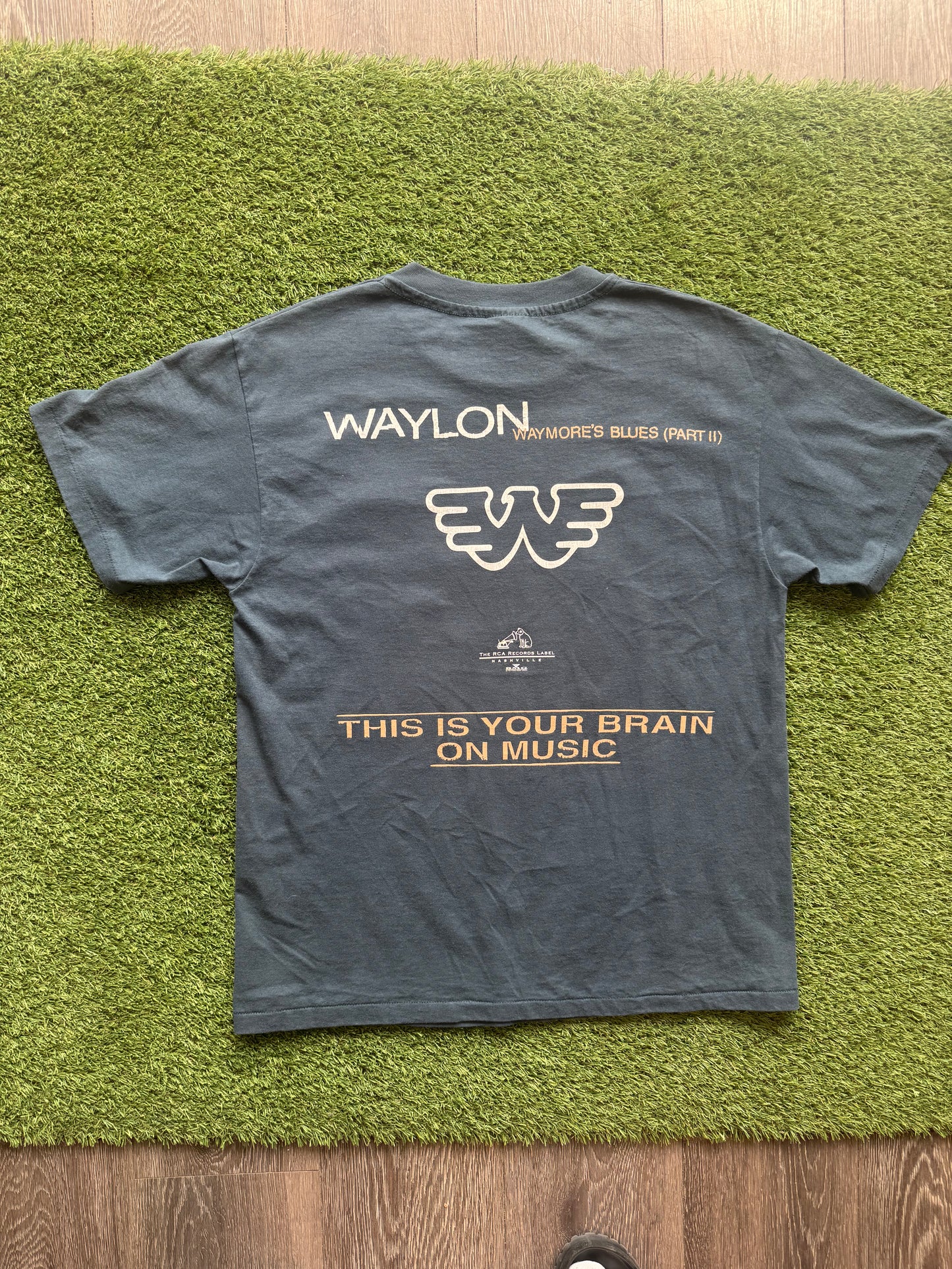 90’s Waylon Jenning T-Shirt Large