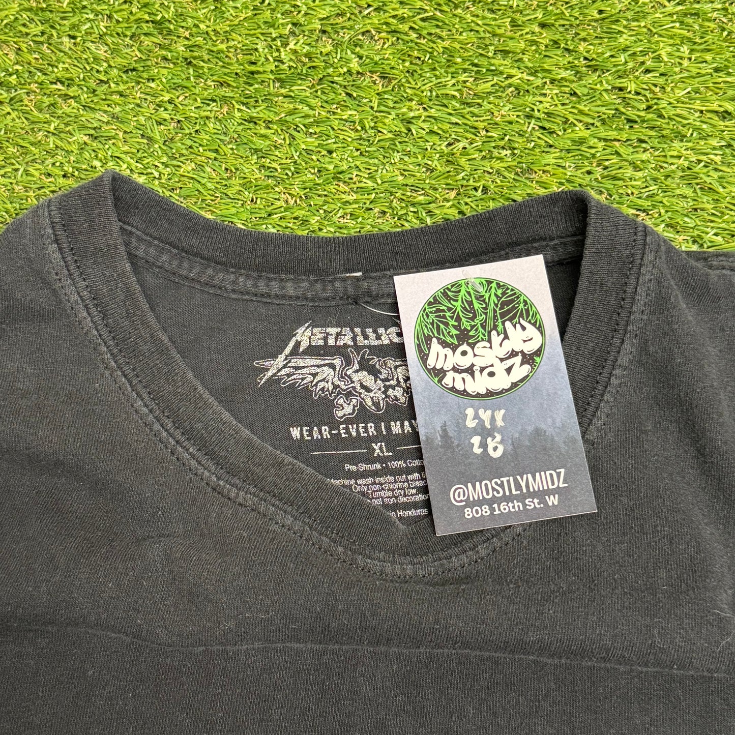 2018/19 Metallica World Tour T-Shirt XL