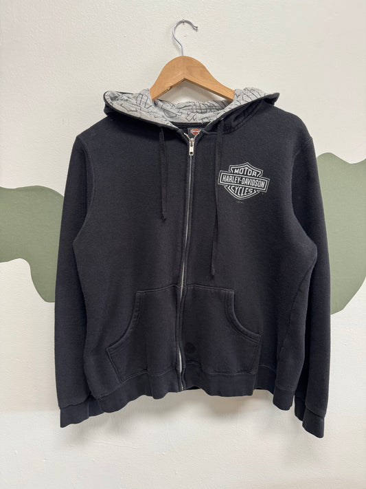 Harley Davidson Zip Up Hoodie M