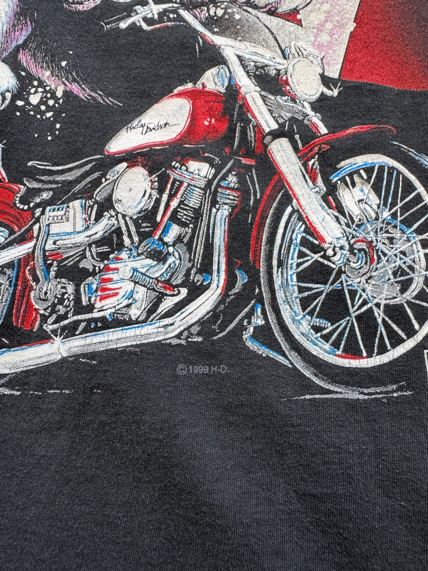1999 Harley Davidson T-Shirt 26x30 XXL