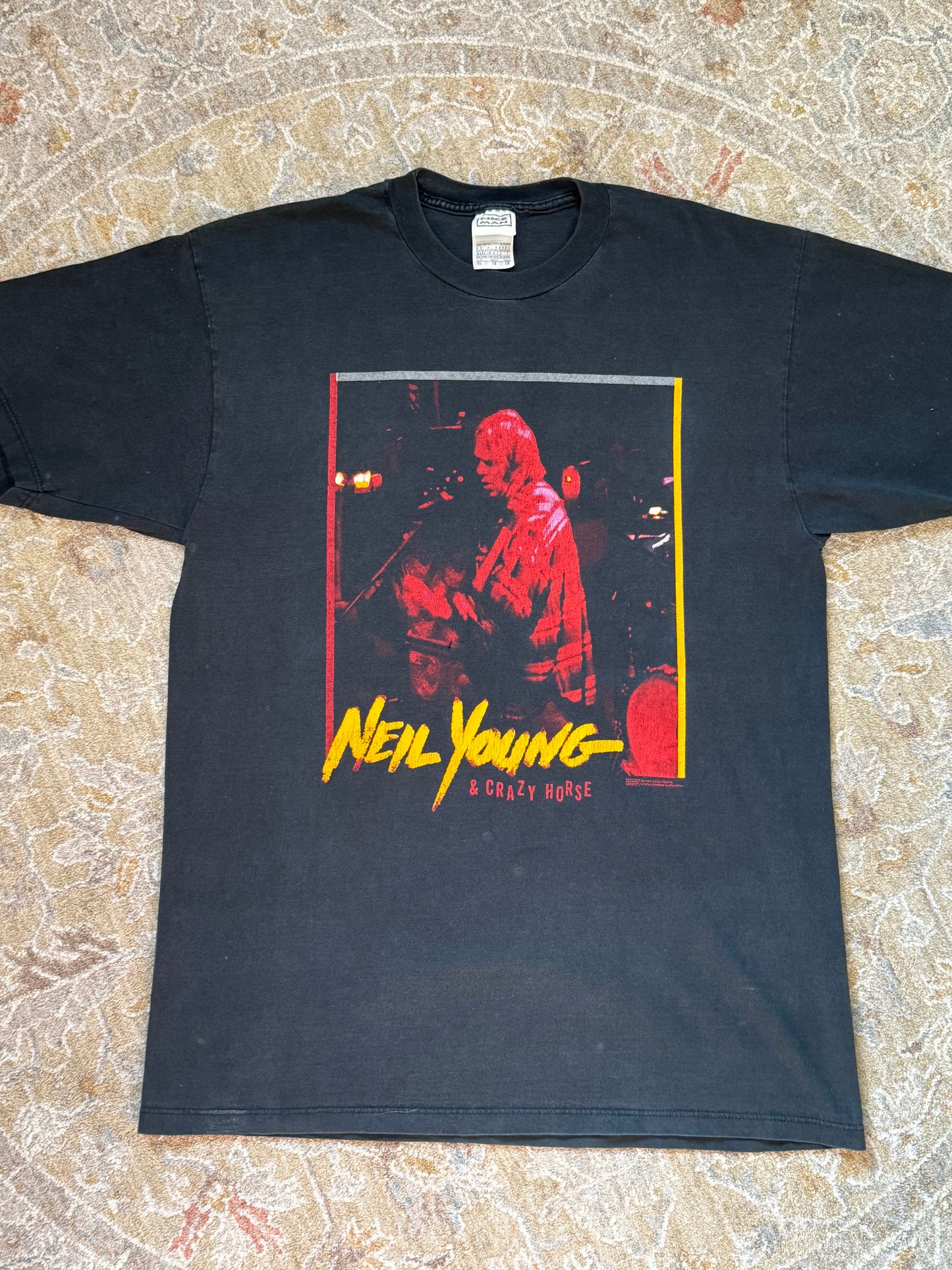 Neil Young & Crazy Horse Vintage Shirt 1996 XL