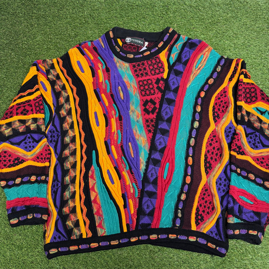 Vintage 3D Tundra Knit Medium