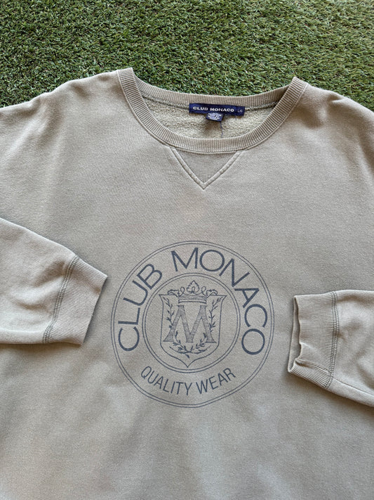 90’s Club Monaco Sweater Sage Green Large