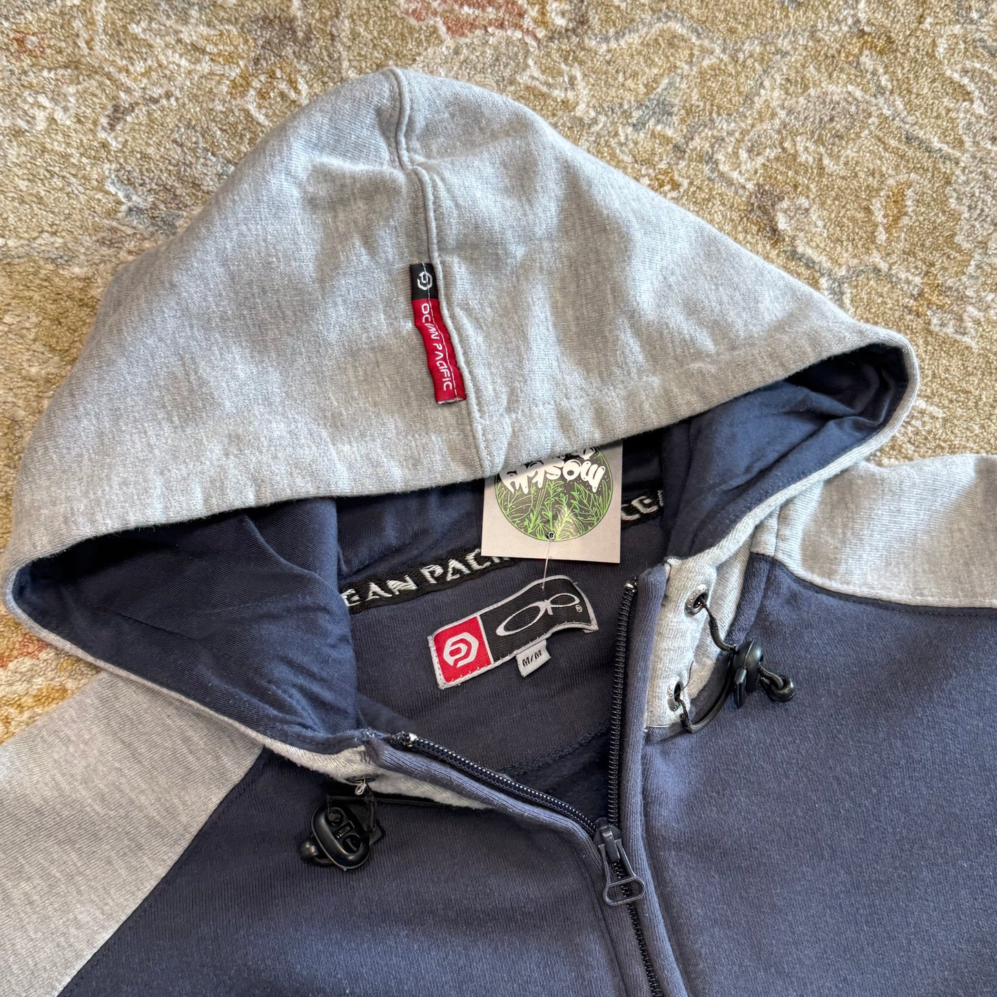 Vintage Ocean Pacific Hoodie Medium
