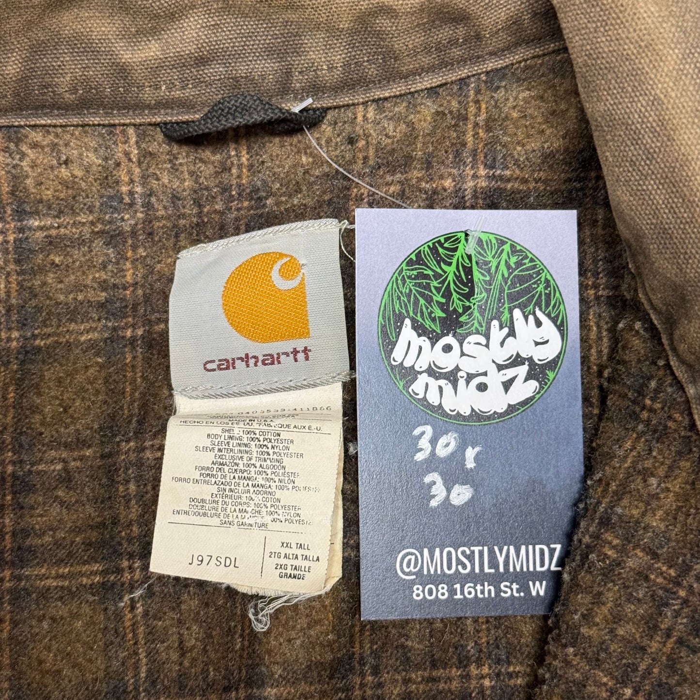 Carhartt Detroit Jacket J97SDL