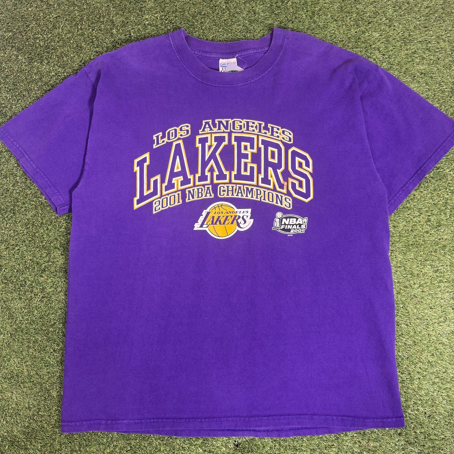 2001 Los Angeles Lakers T-Shirt XL
