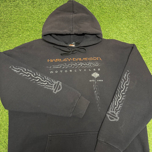 90’s Harley Hoodie XXL