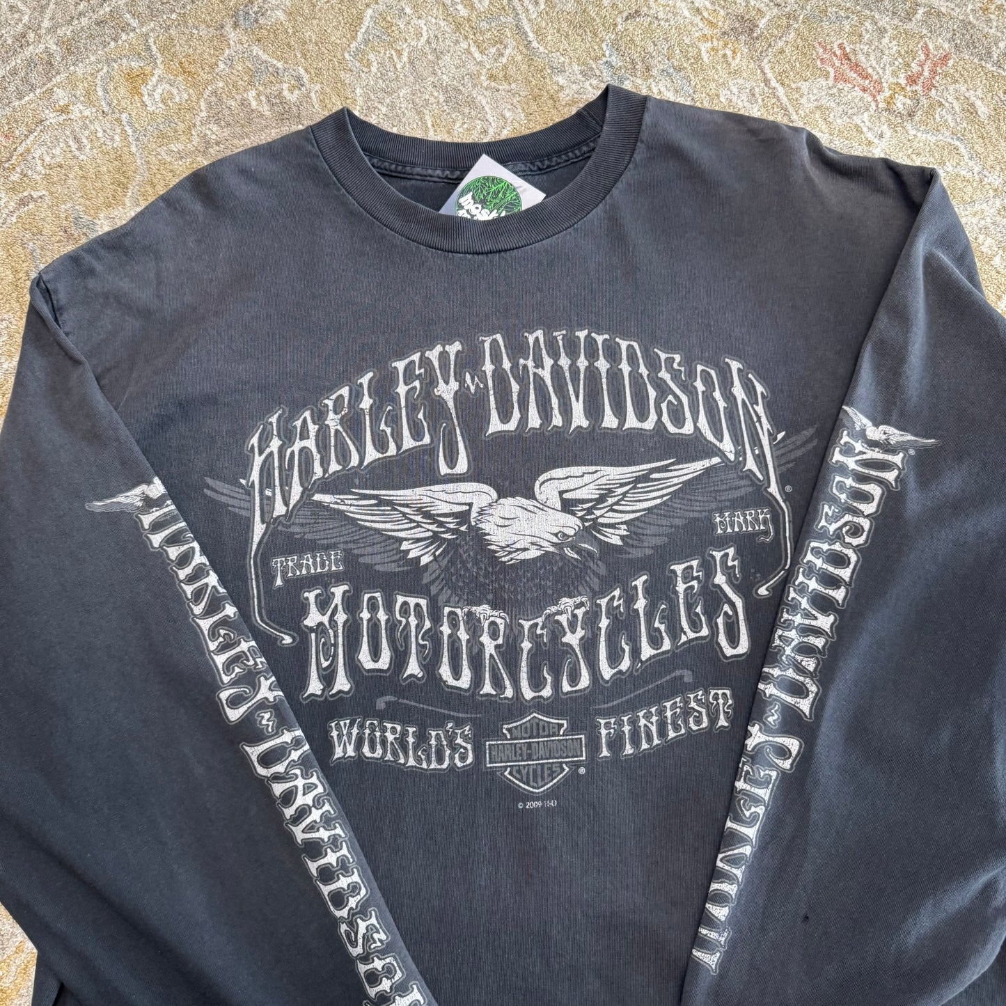 Harley Davidson Longsleeve Shirt Faded XL