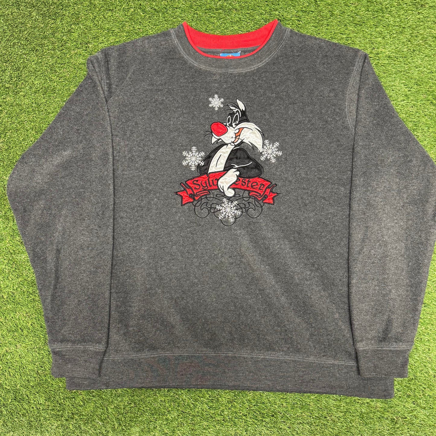 Disney Sylvester Christmas Sweater XL
