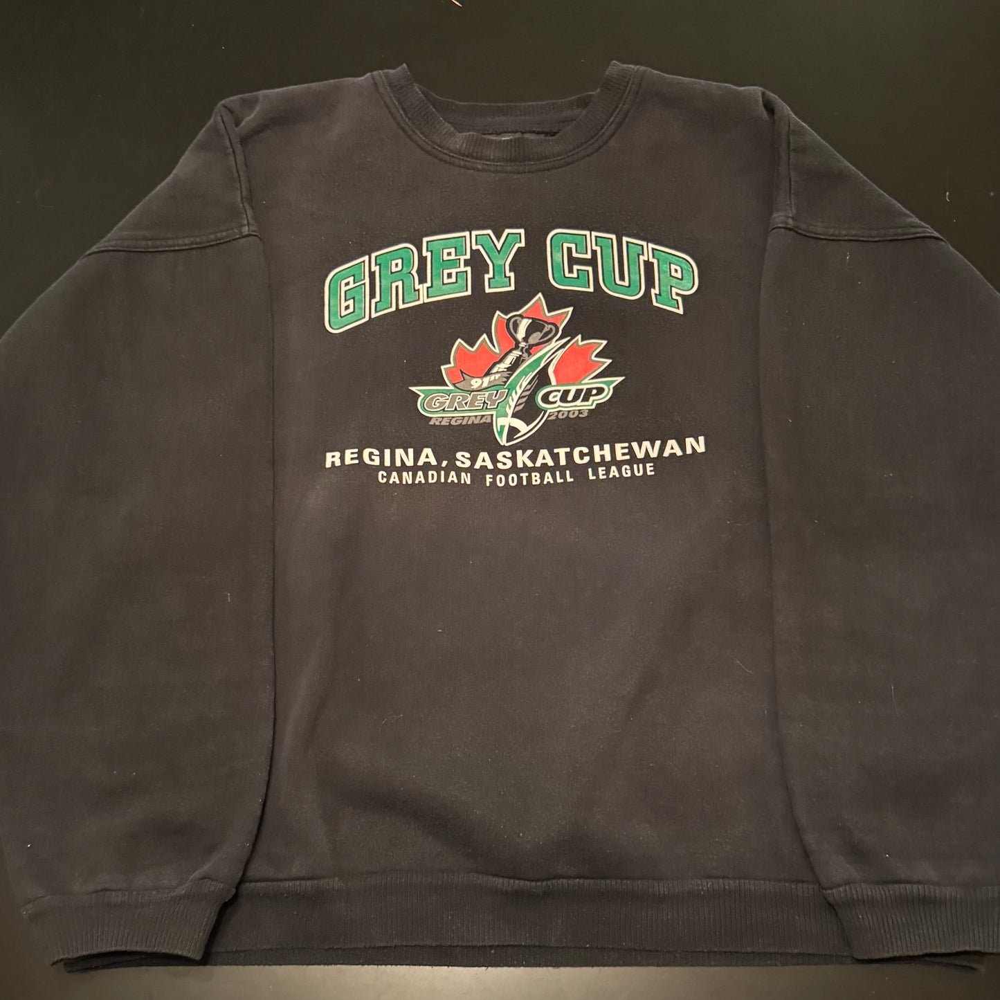 2003 Regina Grey Cup Sweatshirt XL